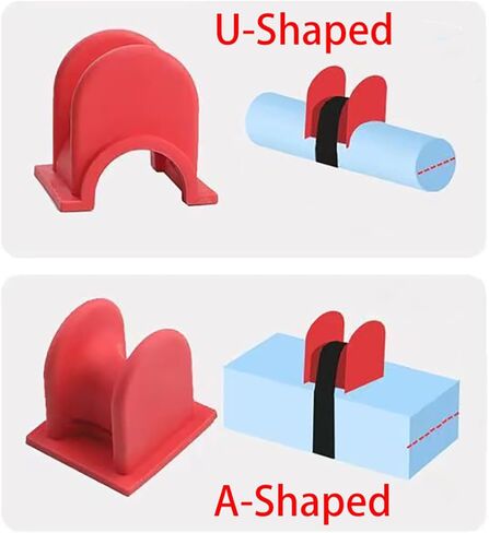 4 Pack Portable Fishing Rod Holder, Special for pier Railing and Boat handrail, Made of Rubber Material. in Kuwait