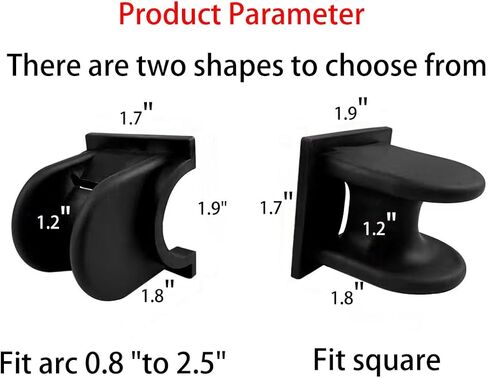 4 Pack Portable Fishing Rod Holder, Special for pier Railing and Boat handrail, Made of Rubber Material. in Kuwait
