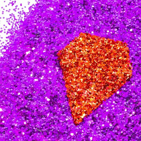 BAZIC Glitter Shaker 1 رطل لون متعدد الألوان قزحي الألوان، مسحوق متلألئ في جرة كبيرة للأطفال طلاء الوحل الحرف طلاء الأظافر الجلد حفلة الهالوين، حزمة واحدة in Saudi Arabia