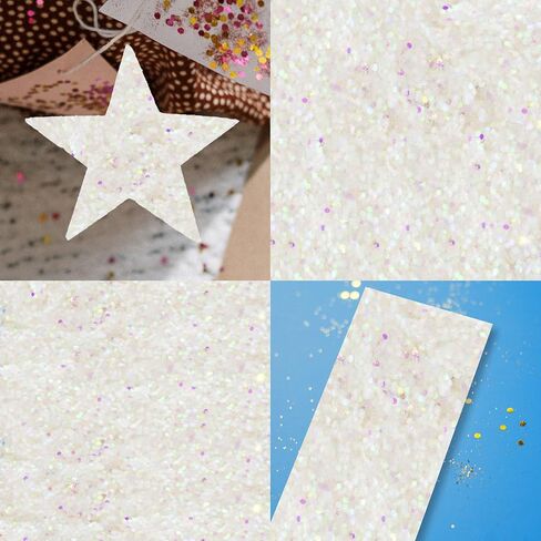 BAZIC Glitter Shaker 1 رطل لون متعدد الألوان قزحي الألوان، مسحوق متلألئ في جرة كبيرة للأطفال طلاء الوحل الحرف طلاء الأظافر الجلد حفلة الهالوين، حزمة واحدة in Saudi Arabia