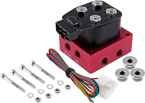 Vixen Air Suspension Valve Manifold 1/4" NPT Kit with 4 Air Ride Solenoid Valves. Inflates and deflates up to 2 Air Bags, Springs VXF2UM14C in Saudi Arabia