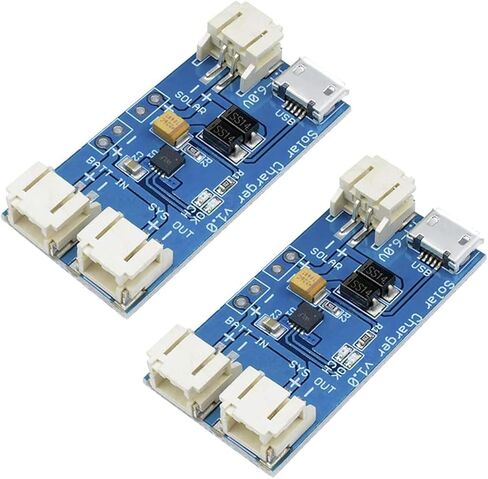 CN3065 البسيطة الشمسية يبو شاحن مجلس بطارية ليثيوم تهمة رقاقة المصغّر USB DIY في الهواء الطلق تطبيق عدة شحن لوحة تركيبية 2 قطعة in Saudi Arabia