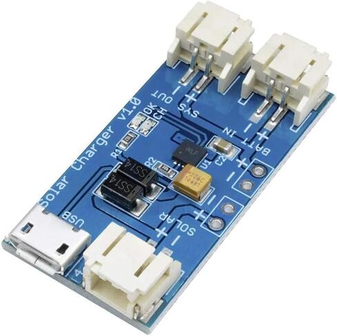 CN3065 البسيطة الشمسية يبو شاحن مجلس بطارية ليثيوم تهمة رقاقة المصغّر USB DIY في الهواء الطلق تطبيق عدة شحن لوحة تركيبية 2 قطعة in Saudi Arabia