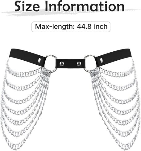 فاسق الخصر حزام على شكل سلسلة جلد الجسم البطن سلسلة الهذيان اكسسوارات مهرجان ملابس مثير مجوهرات للنساء الفتيات in Kuwait