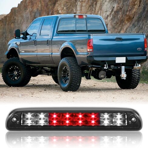 3rd Third Brake Light LED Compatible with 1999-2016 Ford F-250/ F-350/ F-450/ F-550 Super Duty, 1993-2011 Ford Range, 2001-2005 Ford Explorer Sport Trac(Black Smoke) in Kuwait