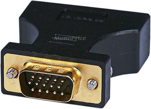 Monoprice 102397 HD15 (VGA) Male to DVI-A Female Adapter,Gold Plated (102397) in Kuwait