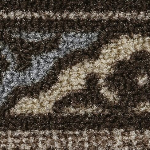 Maples Rugs Florence Kitchen Rugs Non Skid Washable Accent Area Carpet [Made in USA], 1'8 x 2'10, Blue in Saudi Arabia