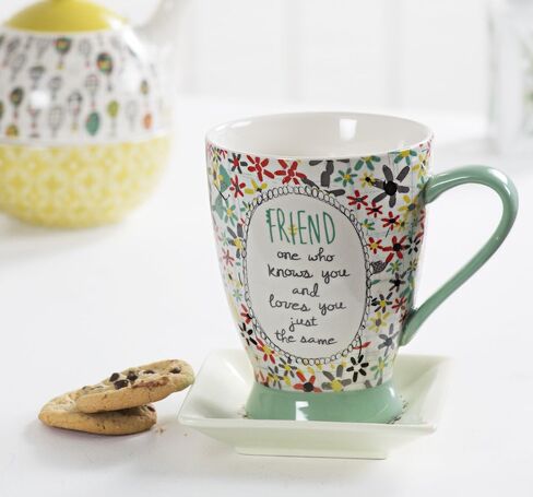 كوب سيراميك للتقاعد من شركة Pavilion Gift Company، 18 أونصة، متعدد الألوان in Saudi Arabia