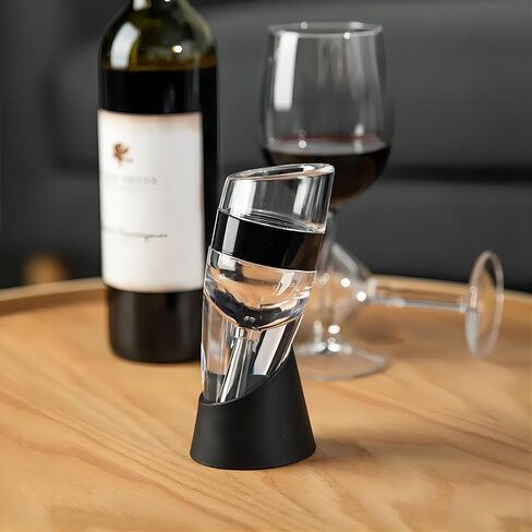 D&Slifei Wine Aerator Enhances Flavour Wine with Taste Smoother Pure,Convenience Quick Hand-held Decanter is the Best Gift for Wine Lovers. in Saudi Arabia
