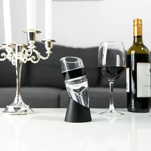 D&Slifei Wine Aerator Enhances Flavour Wine with Taste Smoother Pure,Convenience Quick Hand-held Decanter is the Best Gift for Wine Lovers. in Saudi Arabia