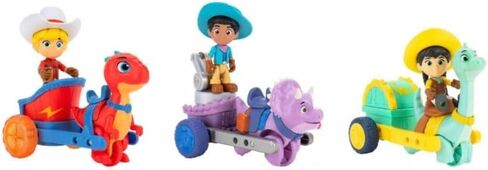 Dino Ranch Pre-Westoric Ranchers Vehicle 3pk in Kuwait