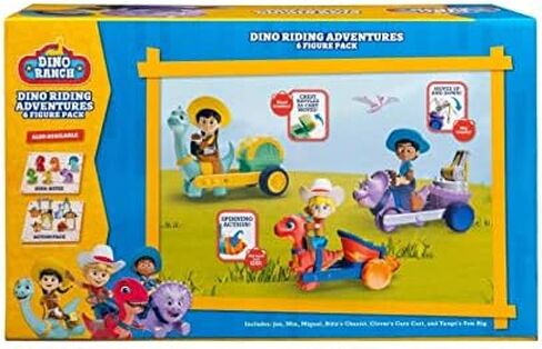 Dino Ranch Pre-Westoric Ranchers Vehicle 3pk in Kuwait