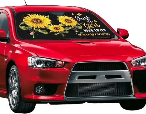 Raccoon Driving1 Car Windshield Sun Shade Sun Visor Sunshade Car Front Window Sunshade Keeps Out Uv Rays Keeps Your Vehicle Cool for Car Truck SUV, Small in Saudi Arabia