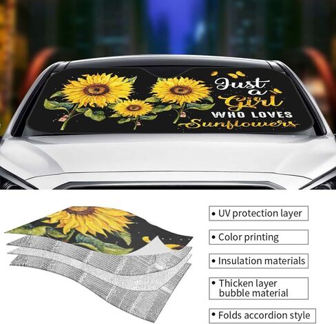 Raccoon Driving1 Car Windshield Sun Shade Sun Visor Sunshade Car Front Window Sunshade Keeps Out Uv Rays Keeps Your Vehicle Cool for Car Truck SUV, Small in Saudi Arabia