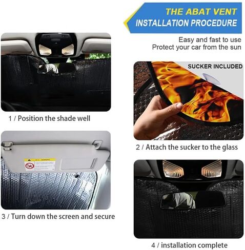 القطط المختلفة الزجاج الأمامي الشمس الظل قابلة للطي لشاحنات الدفع الرباعي سيارة سلالات مختلفة الأكورديون العالمي للطي السيارات نافذة أمامية ظلة قناع درع غطاء حامي 55x27.6 في in Kuwait