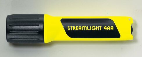 Streamlight 68201 4AA ProPolymer 67-Lumen LED Flashlight with White LEDs, Yellow in Saudi Arabia