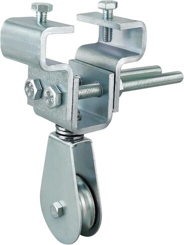 مشابك شعاع فولاذية شديدة التحمل، نظام بكرة كابل عالي التحمل، نظام بكرة LAT للسحب العالي للأسفل وتدريب القوة، شعاع I بعرض 2 بوصة - 7.0 بوصة in Kuwait