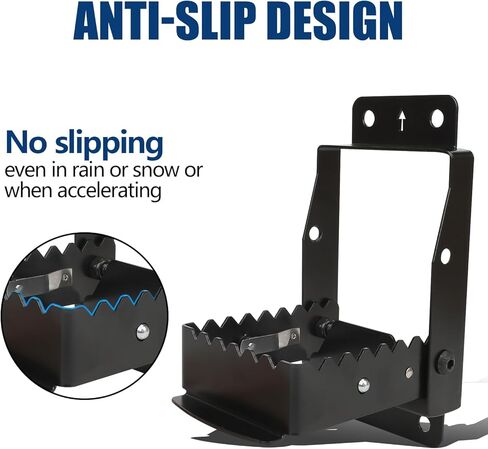 ATV الركاب القدم الراحة أربع عجلات أوتاد القدم الراحة الخلفية لبولاريس أوتاد ATV قوية وقابلة للطي متوافقة للرياضي تشويش إذاعي فورمان فورتراكس in Kuwait