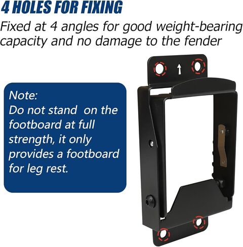 ATV الركاب القدم الراحة أربع عجلات أوتاد القدم الراحة الخلفية لبولاريس أوتاد ATV قوية وقابلة للطي متوافقة للرياضي تشويش إذاعي فورمان فورتراكس in Kuwait