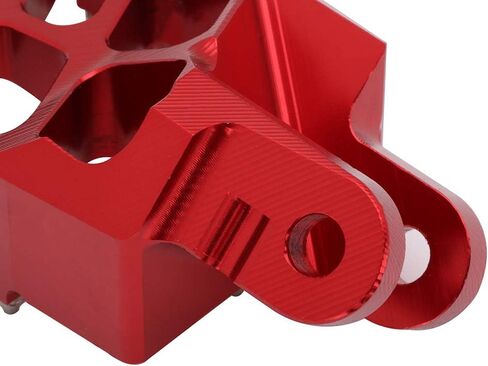 Dirt Bike Foot Pegs Pedals Rests Wide Footpeg for CNC CR80R/CR80RB/CR85R/CR85RB/CRM250 XR250R/XR400R/XR600R/XR650L/XR650R CRF230L/CRF1000L/CRF1000L DTC Red in Saudi Arabia