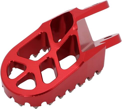 Dirt Bike Foot Pegs Pedals Rests Wide Footpeg for CNC CR80R/CR80RB/CR85R/CR85RB/CRM250 XR250R/XR400R/XR600R/XR650L/XR650R CRF230L/CRF1000L/CRF1000L DTC Red in Saudi Arabia