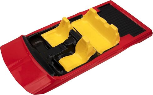 RC Car Shell Interior Decoration 37.5x18.5x3.5cm Compatible with Axial SCX10 II 90046 90047 Traxxas TRX4 1/10 RC Crawlers Car BodyShell (Black) in Saudi Arabia
