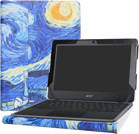 Alapmk Protective Case Cover for 11.6" Acer Chromebook 11 C732 C732T C730E C733 Series Laptop [Warning:Not fit Acer Chromebook 11 CB3-111 C771T C771 CB311-8H CB3-131 CB3-132 C740 C720],Black in Saudi Arabia