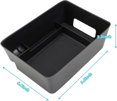 صينية تنظيم وحدة التحكم المركزية من MARCHFA متوافقة مع ملحقات Hyundai Santa Fe لعام 2024، منظم إدراج صندوق تخزين مسند الذراع in Kuwait