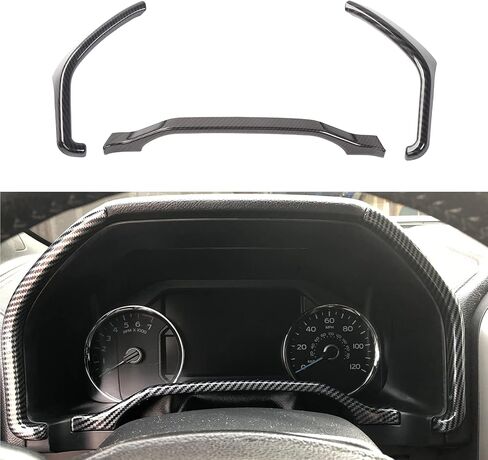 Keptrim for F150 Blue Dashboard Center Console Dash Board Trim for 2015-2020 Ford F150, 2017-2020 F250 F350, 3pcs in Saudi Arabia