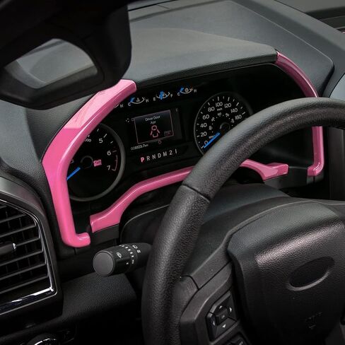 Keptrim for F150 Blue Dashboard Center Console Dash Board Trim for 2015-2020 Ford F150, 2017-2020 F250 F350, 3pcs in Saudi Arabia