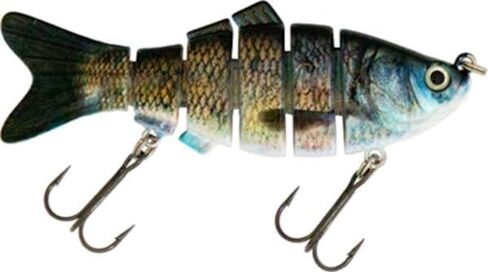 4" Spring Shad Multi Jointed Swimbait Bass Fishing Lure Bait Hard Slow Fast Sinking Life Like Big Gizzard Shad Minnow Bluegill in Saudi Arabia
