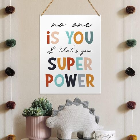 Nursery Wood Sign Decor, on The Night You Were Born, Safari Boho Nursery Kids Daughter Son Room Playroom Decor Inspirational Wall Art Decoration, Newborn Baby Boy Girl in Saudi Arabia