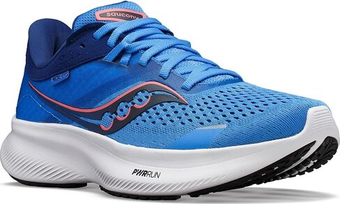 حذاء رياضي نسائي من Saucony Ride 16، أزرق فاتح/أسود، 8.5 in Saudi Arabia