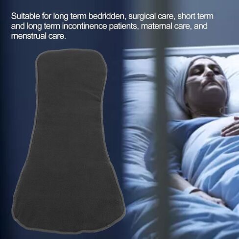 Adult Urinary Incontinence Pads, Diaper Pads Washable Reusable Pee Pads Daily Use 5 Layer Incontinence Diaper for Old Men Women in Saudi Arabia