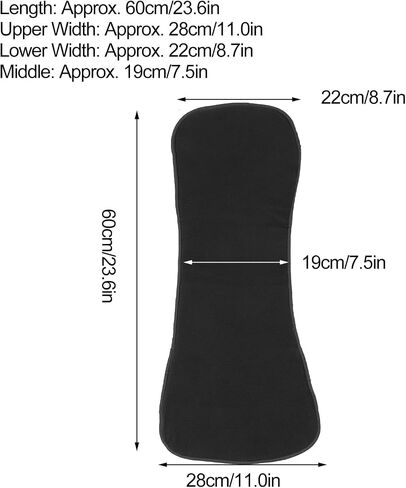 Adult Urinary Incontinence Pads, Diaper Pads Washable Reusable Pee Pads Daily Use 5 Layer Incontinence Diaper for Old Men Women in Saudi Arabia