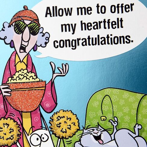 تشكيلة بطاقات عيد ميلاد مضحكة من هولمارك ماكسين (5 بطاقات مع مظاريف) in Kuwait