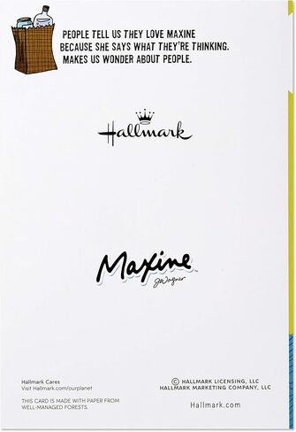 تشكيلة بطاقات عيد ميلاد مضحكة من هولمارك ماكسين (5 بطاقات مع مظاريف) in Kuwait