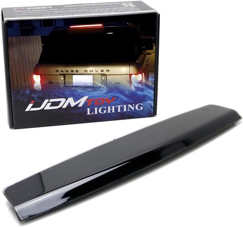 iJDMTOY OEM-Spec Red Lens Rear Roof Top Full LED High Mount Third Brake Light Bar Assembly Compatible With 2002-2012 Land Rover Range Rover L322 in Saudi Arabia