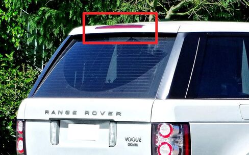 iJDMTOY OEM-Spec Red Lens Rear Roof Top Full LED High Mount Third Brake Light Bar Assembly Compatible With 2002-2012 Land Rover Range Rover L322 in Saudi Arabia