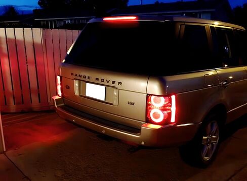 iJDMTOY OEM-Spec Red Lens Rear Roof Top Full LED High Mount Third Brake Light Bar Assembly Compatible With 2002-2012 Land Rover Range Rover L322 in Saudi Arabia