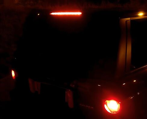 iJDMTOY OEM-Spec Red Lens Rear Roof Top Full LED High Mount Third Brake Light Bar Assembly Compatible With 2002-2012 Land Rover Range Rover L322 in Saudi Arabia