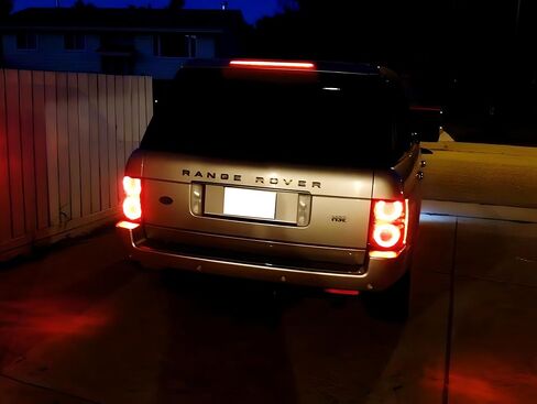 iJDMTOY OEM-Spec Red Lens Rear Roof Top Full LED High Mount Third Brake Light Bar Assembly Compatible With 2002-2012 Land Rover Range Rover L322 in Saudi Arabia