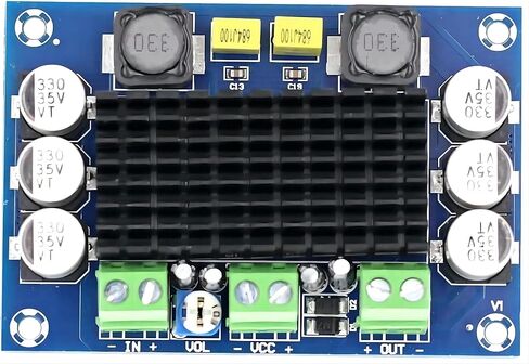 XH-M542 مضخم طاقة رقمي أحادي 100 وات TPA3116D2 مضخم صوت رقمي 12-26 فولت in Saudi Arabia