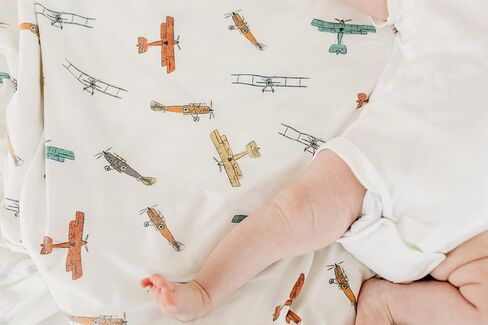 Copper Pearl Large Premium Knit Baby Swaddle Receiving Blanket Ace in Saudi Arabia
