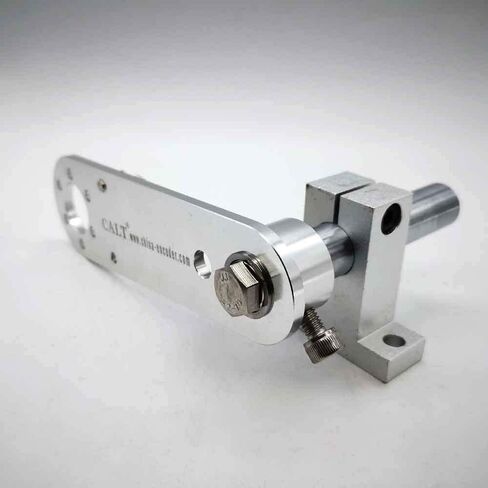 Length 140mm T-Shaped Base Aperture Aluminum Alloy Bracket Spring Holder for Encoder (Encoder not Included) (30mm Hole, Circular Rod Length 80mm) in Saudi Arabia