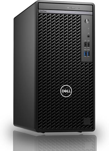 كمبيوتر مكتبي للأعمال Dell OptiPlex 3000 Tower، معالج Intel Core i5-12500، ذاكرة الوصول العشوائي 32 جيجابايت، 1 تيرابايت PCIe SSD + 1 تيرابايت HDD، GT 1030، DVDRW، إيثرنت، محول واي فاي، لوحة مفاتيح وماوس، ويندوز 11 برو، أسود in Kuwait