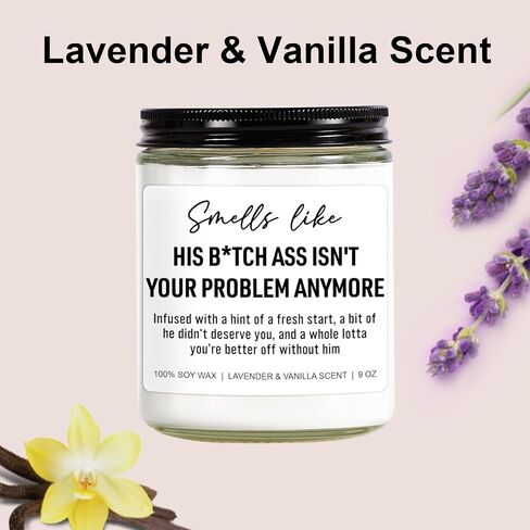 Funny Divorce Candles, Divorce Gifts for Women, Divorce Party Decorations, Breakup Gifts for Women, Cheer up, Break up Gifts for Her, Gifts for Newly Divorced Woman, Ex Boyfriend Gifts in Saudi Arabia