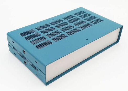 علبة صندوق الضميمة الإلكترونية DIY 1.5U 65 × 178 × 305 ملم. الألومنيوم الأزرق الكامل in Kuwait