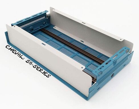 علبة صندوق الضميمة الإلكترونية DIY 1.5U 65 × 178 × 305 ملم. الألومنيوم الأزرق الكامل in Kuwait