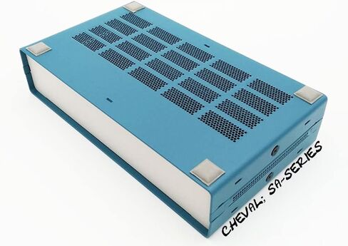 علبة صندوق الضميمة الإلكترونية DIY 1.5U 65 × 178 × 305 ملم. الألومنيوم الأزرق الكامل in Kuwait